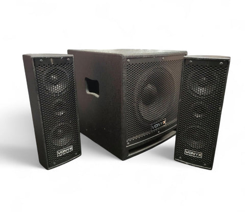 Vonyx Speakers for use with VX1000BT System COLLECTION ONLY