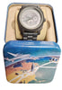 Fossil Machine Silicone Watch - Smoke - Boxed