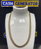 9ct Gold Fancy Link Chain 17.2g 18"