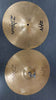 Zildjian ZXT 14" rock hi hat cymbals has marks reference photos