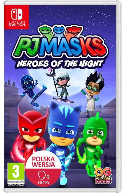 PJ Masks Heroes of The Night nintendo switch