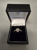 9ct White Gold Ring 375 2.0G Size L