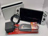 Nintendo Switch white 64GB OLED with joy-cons & dock unboxed