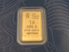 The Royal Mint Britannia 1 Gram Gold Bullion Minted Bar - 999.9 Pure Fine Gold