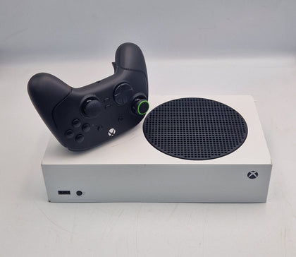Microsoft Xbox Series S 512GB Console with black razer controller and all leads UNBOXED