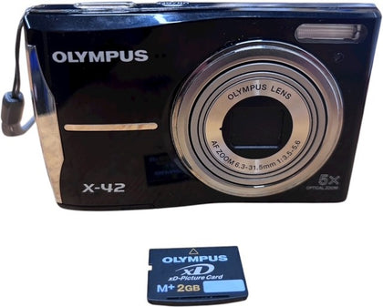 Olympus Digital Camera X-42 12.0MP Black