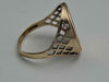 9ct Yellow Gold St. George and the Dragon Medallion Ring - 2.82 Grams - Size U