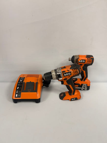 AEG Cordless Drill Set