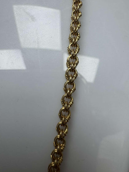 18ct gold chain (19g) (62cm)
