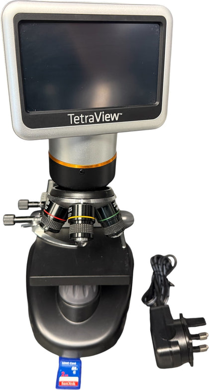 Celestron TetraView LCD Digital Microscope with 2GB SD Card