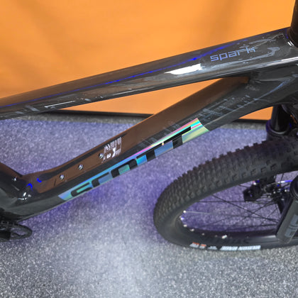 Scott Spark RC Team Full Suspension Mountain Bike - Carbon Black (2026) Large Frame / 29