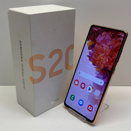 Samsung Galaxy S20 FE Unlocked Model SM-G780F/DS 128GB in Cloud Orange Boxed