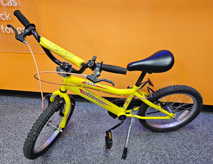 Spider Boys 14 Inch WheelKids Bike Yellow **Collection Only**