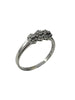 White Gold Diamond Ring - 9ct - 1.9g - Size S