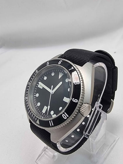 Benrus Type I Beam5+ Military Issue Revival Quartz Watch Black Dial - Boxed In Excellent Condition