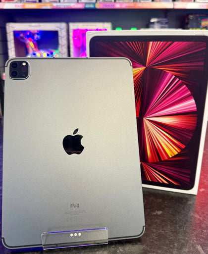 Apple iPad Pro (11-inch, Wi-Fi + Cellular, 256GB) - Space Grey (3rd Gen)