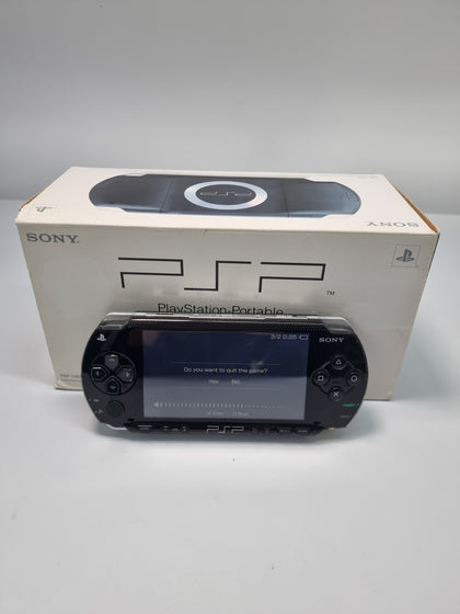 DX Sony PSP Playstation Portable Game Console  - Black - boxed