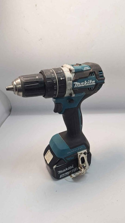 Makita DHP484 LXT 18V Cordless Combi Hammer Drill With 3.0ah Battery (No Charger)