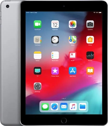 Apple iPad 6th Gen (A1893) 9.7” 32GB - Space Grey, WiFi C