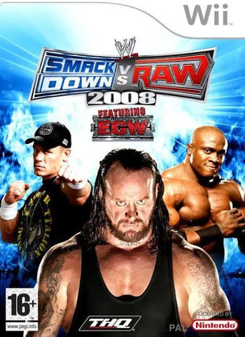 **COLLECTION ONLY** WWE Smackdown Vs. Raw 2008 - Wii