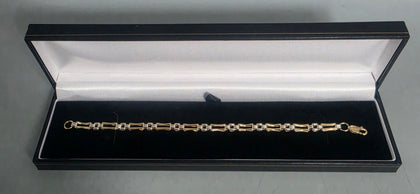 9ct GOLD B/LET 375 5.4G 8'' in Length