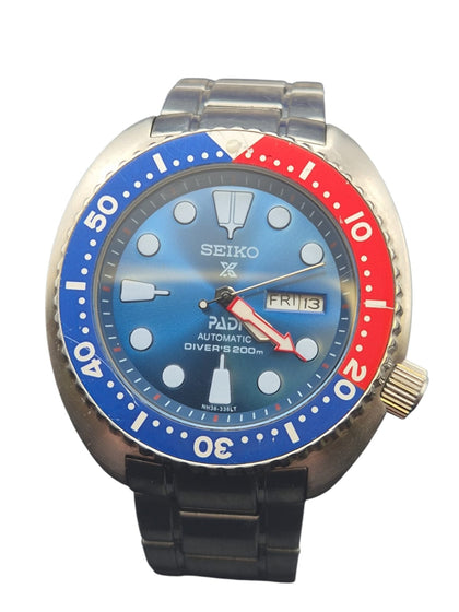 Seiko Prospex Men's PADI Turtle Automatic Watch - 2 YEAR WARRANTY