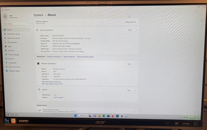 Acer Aspire C24-1650 All-in-One PC - Collection Only