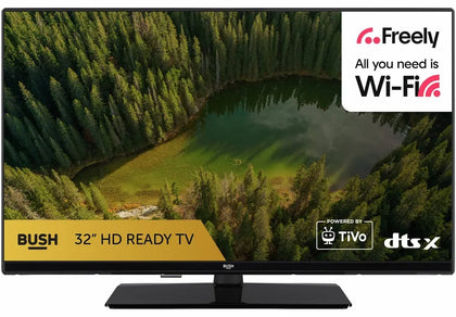 Bush 32 Inch Smart HD Ready HDR LED Freely TV (32HT25CB)