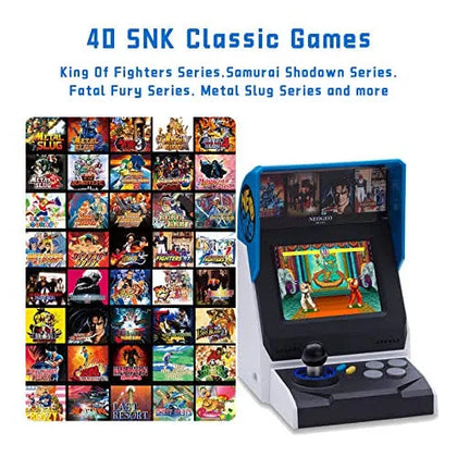 Neo-Geo NEOGEO Mini Arcade , 40 Pre-Loaded games