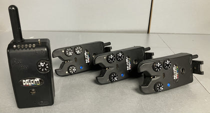 Delkim TXi Plus Bite Alarms + RX Pro Plus Receiver & Protective Case