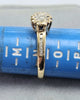 9ct Gold Diamond ring Size N