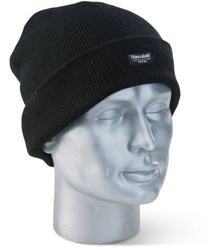 Beeswift THHBL Thinsulate Beenie Hat Black