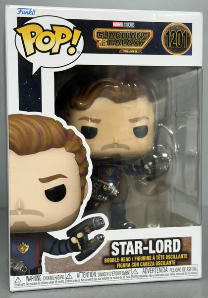 ** Collection Only ** Funko Pop! Marvel: Guardians of The Galaxy Volume 3 - Star-Lord #1201