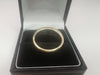 Hallmarked 9ct Yellow Gold Ring - Size S, Weight 5.67g