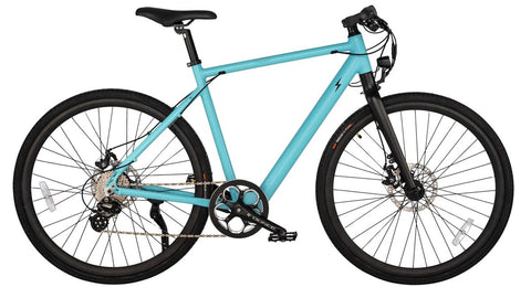 Estarli e28 Electric Sports Hybrid Bike - Blue