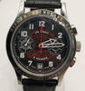 DX  Poljot International 3133 Russian Chronograph Mechanical Men's Watch - Red and Black Dial - Boxed