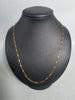 9ct GOLD NECKLACE 1.6G 375 16'' in Length