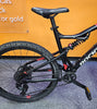 27.5 Inch MOUNTAIN BIKE FULL SUSPENSION ROCKRIDER ST 530 - BLACK/RED **Collection Only**