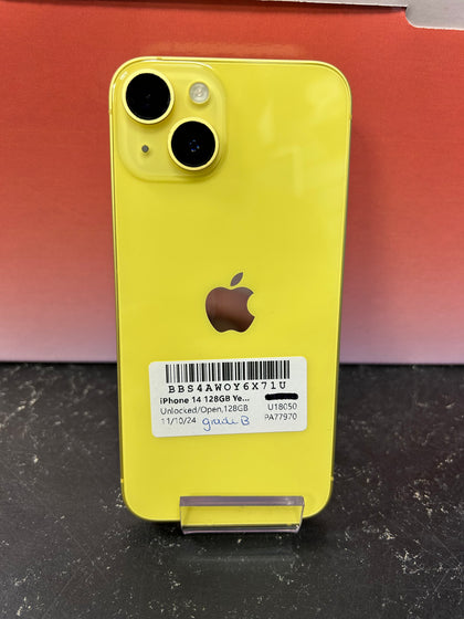 Apple iPhone 14 128GB Yellow Unlocked