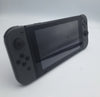 Nintendo Switch 32GB black gaming console with black joy-cons and original charger UNBOXED