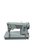 Singer 357k Vintage Sewing Machine (Domestic Electric) Blue, Unboxed