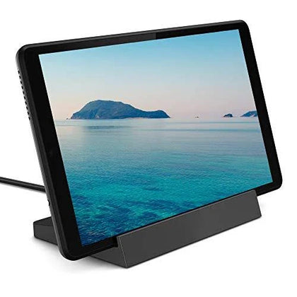Lenovo Smart Tab M8 8 Inch HD Tablet with Google Smart Dock Quad Core 2.0 GHz 2 GB RAM 32 GB eMMC Android Pie Iron Grey 4G.