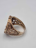 22ct Gold Full Sovereign (8 Gram) Coin Ring In 9ct Gold Surround (8.09 Grams) - Size U - 16.07 Grams