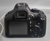 Canon EOS 4000D 18MP With Canon EF-S 18-135mm F/3.5-5.6 IS USM - With Mic & Battery