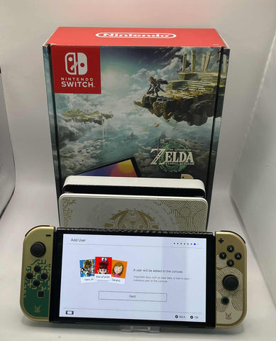 Nintendo Switch Oled Zelda Edotion