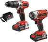 Einhell Power X-Change Combi & Impact Driver Twin Pack 18V 2.0Ah Li-ion