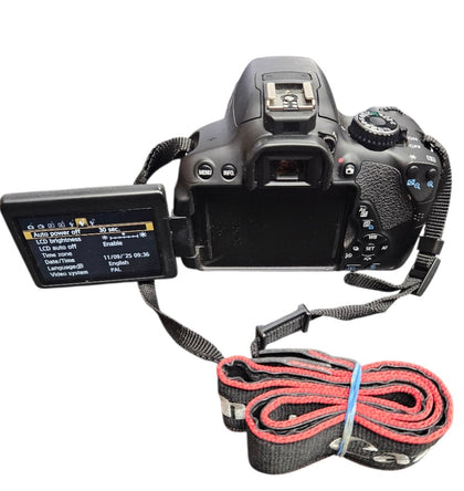 Canon EOS Rebel T4i Digital Camera with Canon EFS 18-55mm Lens - Unboxed