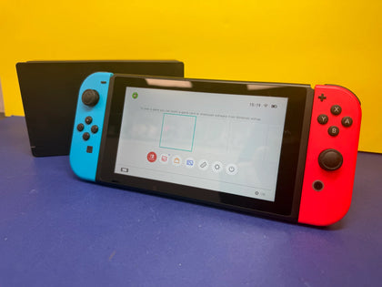 Nintendo Switch Console - Neon Red/Blue