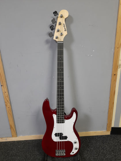 Bobby Gibbs Red Bass Guitar