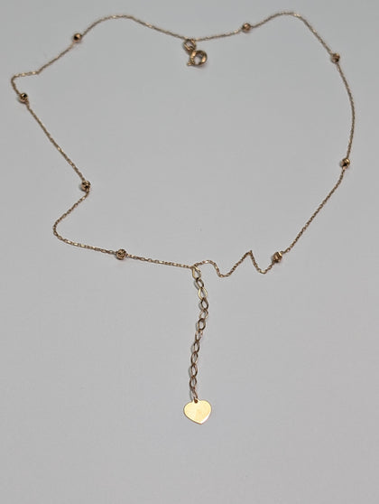 14ct gold bracelet/ankle bracelet